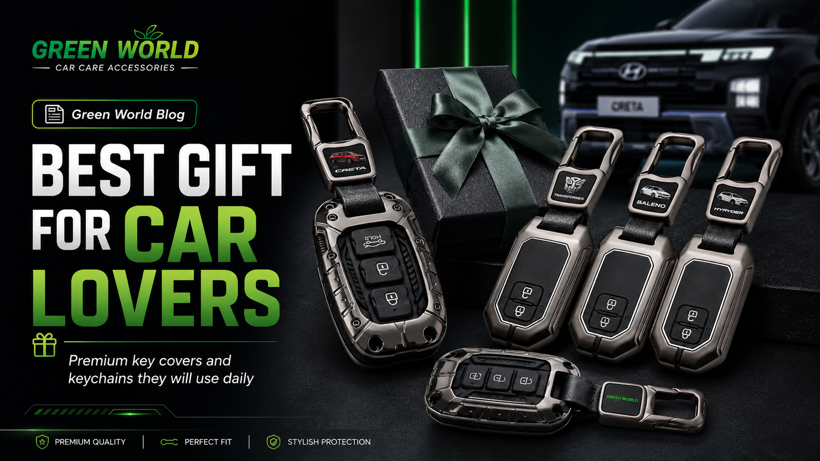 The Best Gifts for Car Lovers in India: Premium Key Covers and Keychains They'll Use Daily