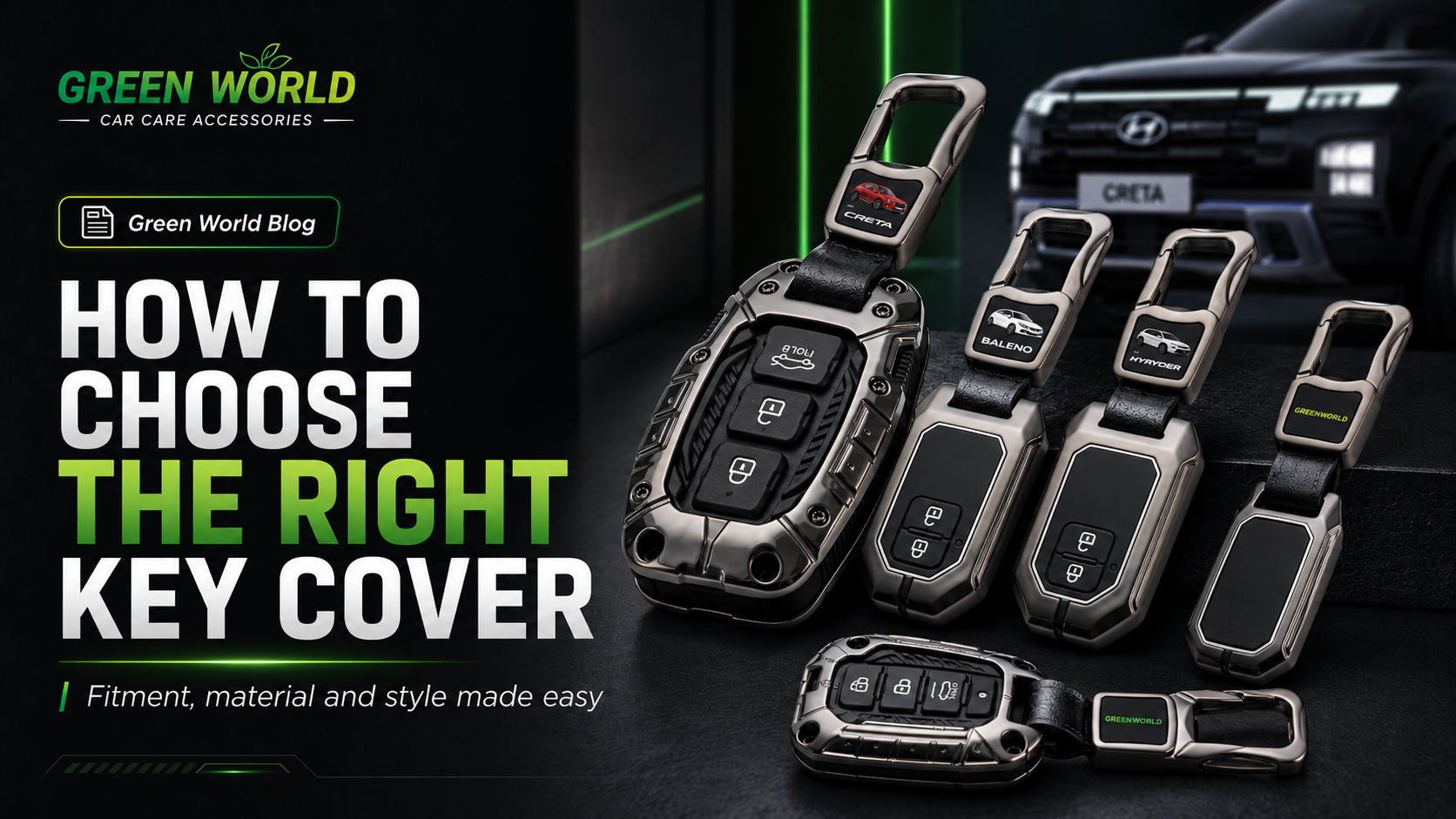How to Choose the Right Key Cover: Fitment, Material, and Style Made Easy
